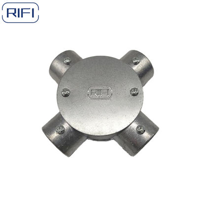 RIFI Aluminum Die Cast EMT Circular Junction Box 1way 2way 3way Angle Way 4way