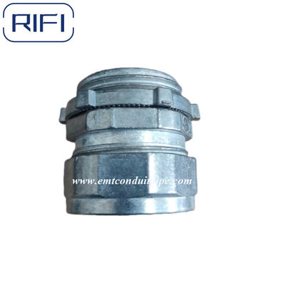 Zinc Die Cast EMT Compression Type Connector Bond EMT Conduit And Box