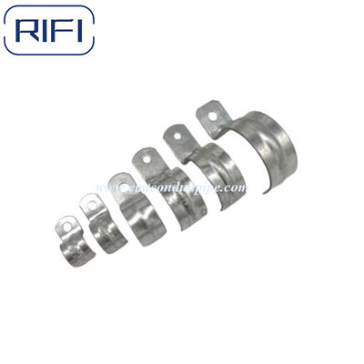UL Galvanzied EMT Conduit Pipe Fittings EMT UL One Hole Strap Two Hole Strap