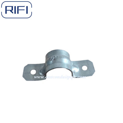 UL Galvanzied EMT Conduit Pipe Fittings EMT UL One Hole Strap Two Hole Strap