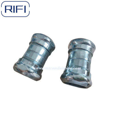 EMT Galvanized Steel EMT Pipe Fittings Compression Coupling 1/2" To 4"
