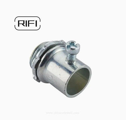 Electrical Conduit Pipe Steel EMT Fittings Set Screw Type Zinc Connector