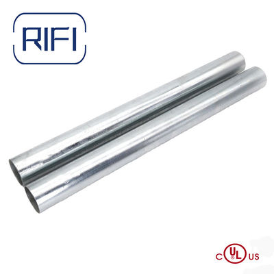 UL 1/2" 3/4" EMT Pipe EMT Electrical Tubing With Conduit Fittings