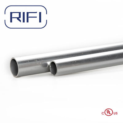 UL Standard 3 / 4 Inch EMT Conduit Pipe Metallic 32mm Galvanised Conduit