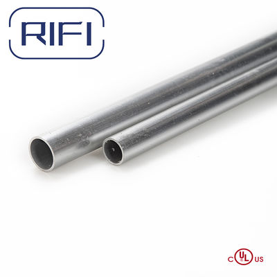 UL Standard 3 / 4 Inch EMT Conduit Pipe Metallic 32mm Galvanised Conduit