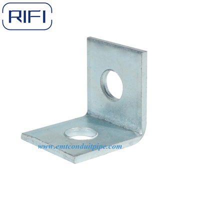 M8 Square Plate Unistrut Compatible Strut System Fitting Zinc Plated One Hole