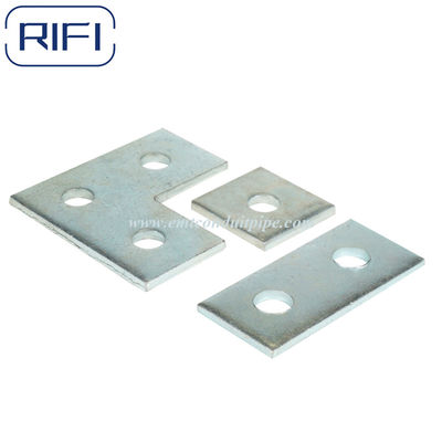 Unistrut Channel Fittings Plat Angle 90 Degree Square Wing Shap Zinc Plated