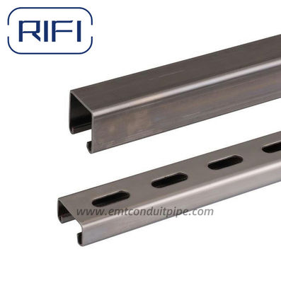 41mm * 41mm SS 304 Stainless Steel Strut Channel For Metal Frame System