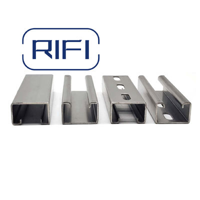 41mm * 41mm SS 304 Stainless Steel Strut Channel For Metal Frame System