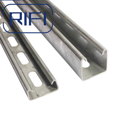 1 5 8 Strut Channel SS 304 SS316  SS Unistrut With  For Commercial Metal Structures And Accessories