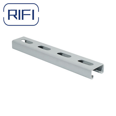 RIFI 1 5 8 Deep Metal Strut Channel Red Color Expoxy Coated
