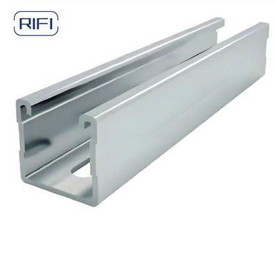 Galvanized Sheet Slotted Strut With Galvanized Steel Slotted Strut Channel