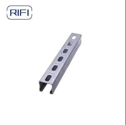 Galvanized Sheet Slotted Strut With Galvanized Steel Slotted Strut Channel