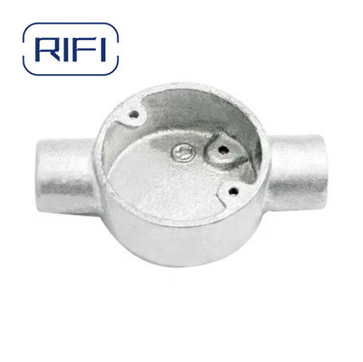 British Standard Gi Malleable Iron Different Way Decorative Metal Junction Box Sizes