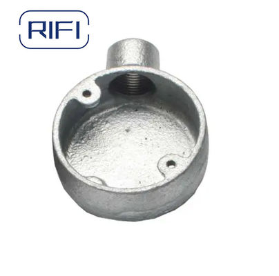 RIFI  H Way Twin Through Way Malleable Iron Box 20mm