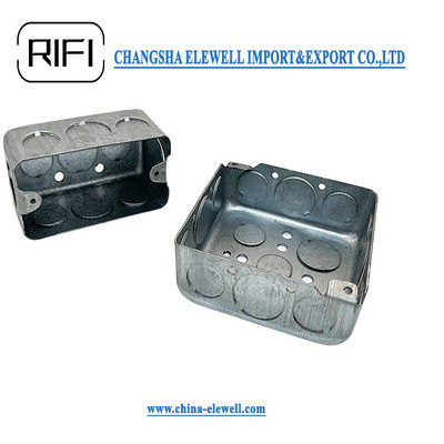 Deep Conduit Extension Galvanized Steel Metal Socket Box