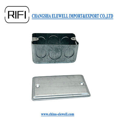 Deep Conduit Extension Galvanized Steel Metal Socket Box