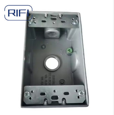 Rifi Aluminum Weatherproof Outlet Box 4X2′′ With UL Listed