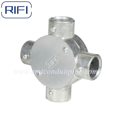 RIFI EMT Junction Circular Box 4 Way 3 Way 2 Way Aluminum Die Cast