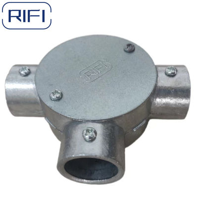 RIFI EMT Junction Circular Box 4 Way 3 Way 2 Way Aluminum Die Cast