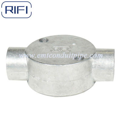 RIFI EMT Junction Circular Box 4 Way 3 Way 2 Way Aluminum Die Cast