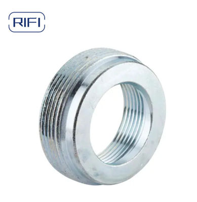 Reducing Bushing Steel Threaded Type Zinc Electroplated Steel IMC / Rigid Conduit Reducer Fitting