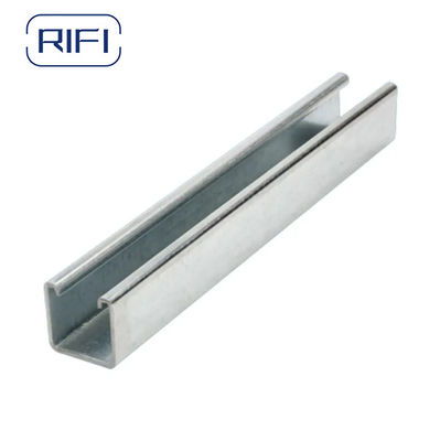 41x 41 Galvanized Slotted Unistrut Channel 10 Ft Steel Strut Channel