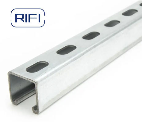 41x 41 Galvanized Slotted Unistrut Channel 10 Ft Steel Strut Channel
