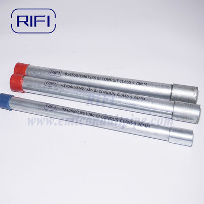 Class 4 25mm GI Conduit Class 4 Galvanised Electrical Conduit For Project Directly
