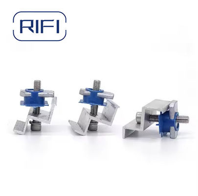 High Quality C Steel Rail MID And End Clamp Ground Steel Clamp