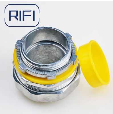 1/2" Hexagonal Thread Straight Liquid Tight Flexible Conduit Connector