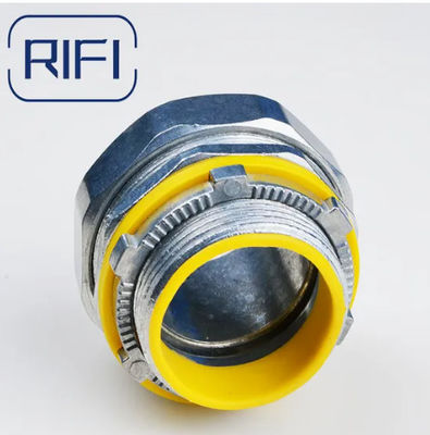 1/2" Hexagonal Thread Straight Liquid Tight Flexible Conduit Connector