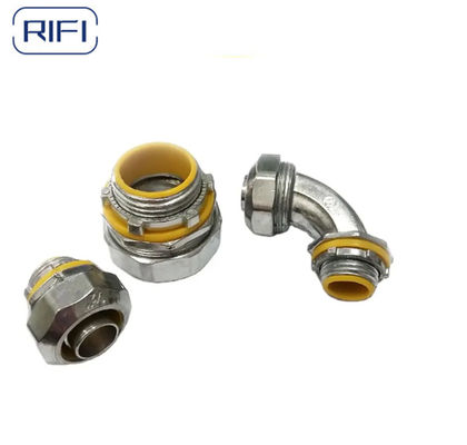 1/2" Hexagonal Thread Straight Liquid Tight Flexible Conduit Connector