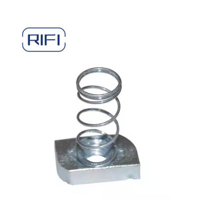 Fastener M10*8 Unistrut Nut M3 M6 M8 Steel Galvanized Channel Spring  Nut