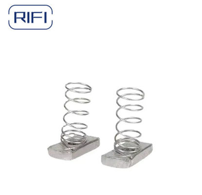 Fastener M10*8 Unistrut Nut M3 M6 M8 Steel Galvanized Channel Spring  Nut