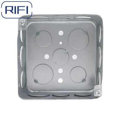4"x4"x1-1/2" Octagonal Metal Box With Two Screw,Thickness 0.8mm to 1.6mm