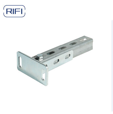 Galvanized Channel Steel Unistrut with Zinc Finish Cantilever Brace Bracket for Seismic Bracing Bonded Style