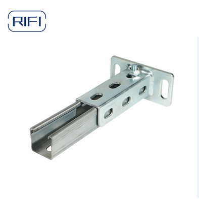 Galvanized Channel Steel Unistrut with Zinc Finish Cantilever Brace Bracket for Seismic Bracing Bonded Style