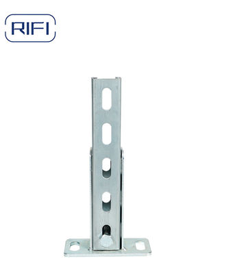 Galvanized Channel Steel Unistrut with Zinc Finish Cantilever Brace Bracket for Seismic Bracing Bonded Style