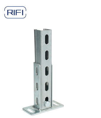 Galvanized Channel Steel Unistrut with Zinc Finish Cantilever Brace Bracket for Seismic Bracing Bonded Style