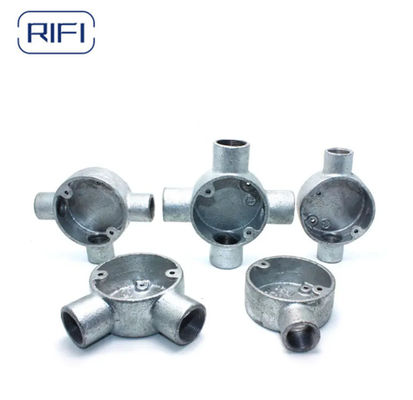 20mm/25mm  Electrical Malleable iron Circular Terminal Junction Box for Conduit Fittings
