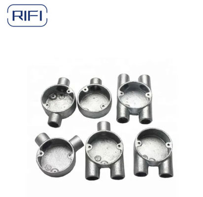 20mm/25mm  Electrical Malleable iron Circular Terminal Junction Box for Conduit Fittings