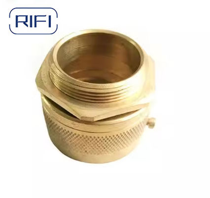 20mm 25mm Brass Male Adaptor With Screw C/W Locknut BS Standard Flexible Conduit Adaptors