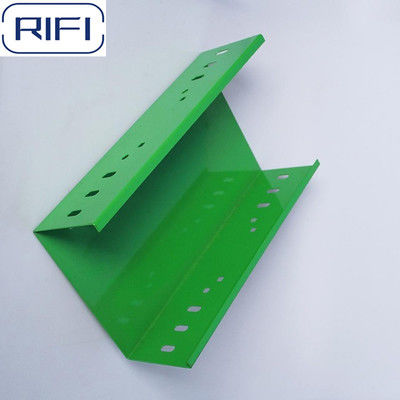 Powder Coated Cable Tray System Galvanized Steel Perforated Cable Tray