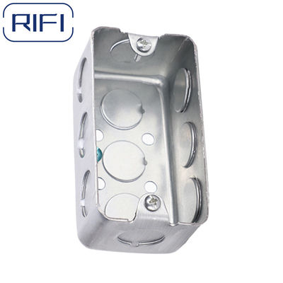 RIFI 54151 Drawn Octagon Boxes With Two Screw 4"x4" Octagonal Metal Boxes