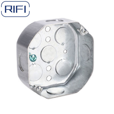 RIFI 54151-1/2&3/4 Drawn Octagon Boxes With Two Screw 4"x4" Octagonal Metal Boxes