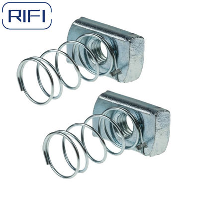 Hot Dip Galvanized Stainless Steel Unistrut With Spring Nut And Coating