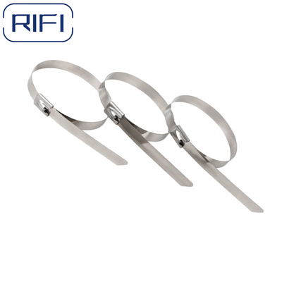 Stainless Steel 304,316 Ball Lock Type Cable Tie,Each Bag 100PCS