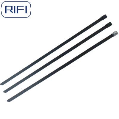 RIFI Full PVC Coated Stainless Steel 316 Cable tie