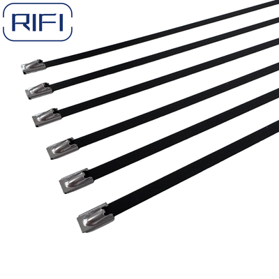 Ss.316 Epoxy Coated Stainless Steel Ball Lock Type Cable Tie